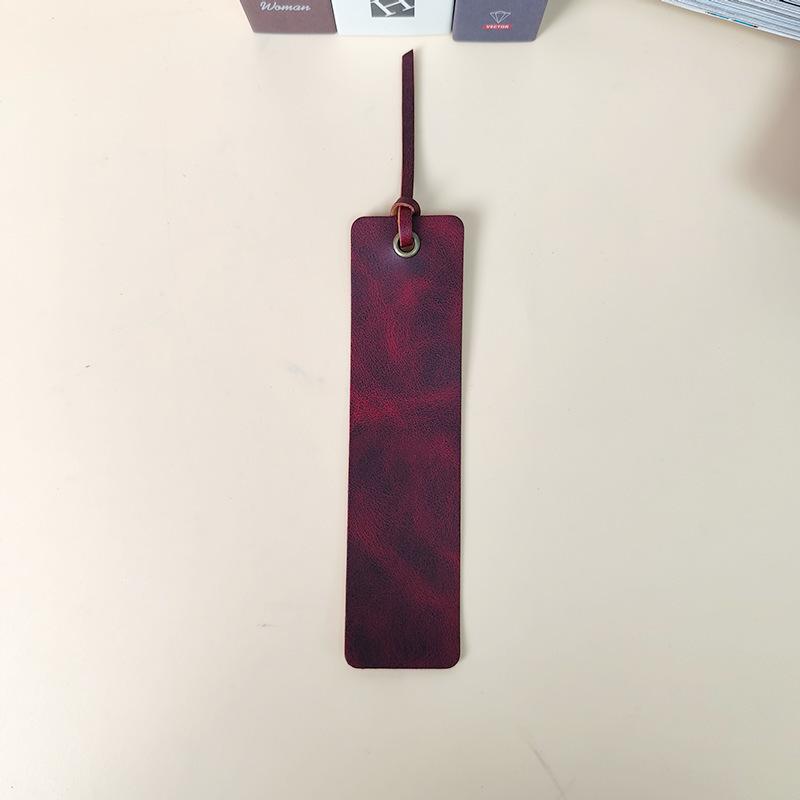 ブックマーク しおり 単品 無地 ブックマーカー レザー調 シンプル おしゃれ 栞 便利 読書 プレゼント 文具 事務用品 オフィス用品 キャット ブ | plusnao | 10