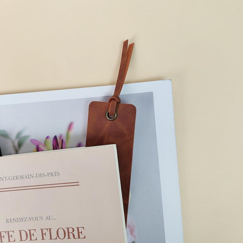 ブックマーク しおり 単品 無地 ブックマーカー レザー調 シンプル おしゃれ 栞 便利 読書 プレゼント 文具 事務用品 オフィス用品 キャット ブ | plusnao | 14