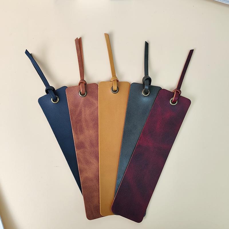 ブックマーク しおり 単品 無地 ブックマーカー レザー調 シンプル おしゃれ 栞 便利 読書 プレゼント 文具 事務用品 オフィス用品 キャット ブ | plusnao | 01