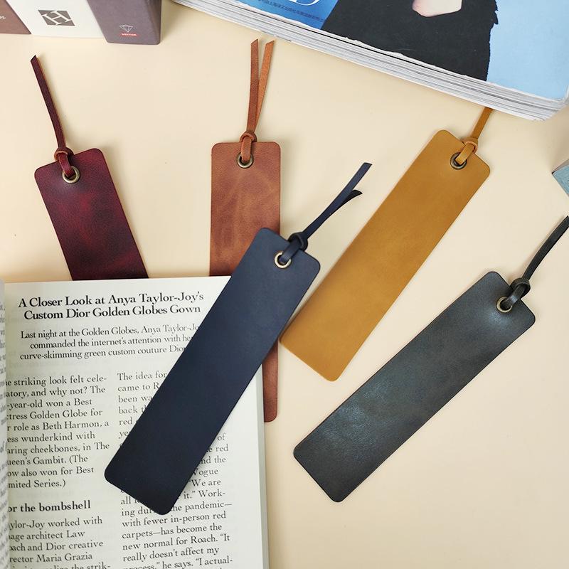 ブックマーク しおり 単品 無地 ブックマーカー レザー調 シンプル おしゃれ 栞 便利 読書 プレゼント 文具 事務用品 オフィス用品 キャット ブ | plusnao | 04