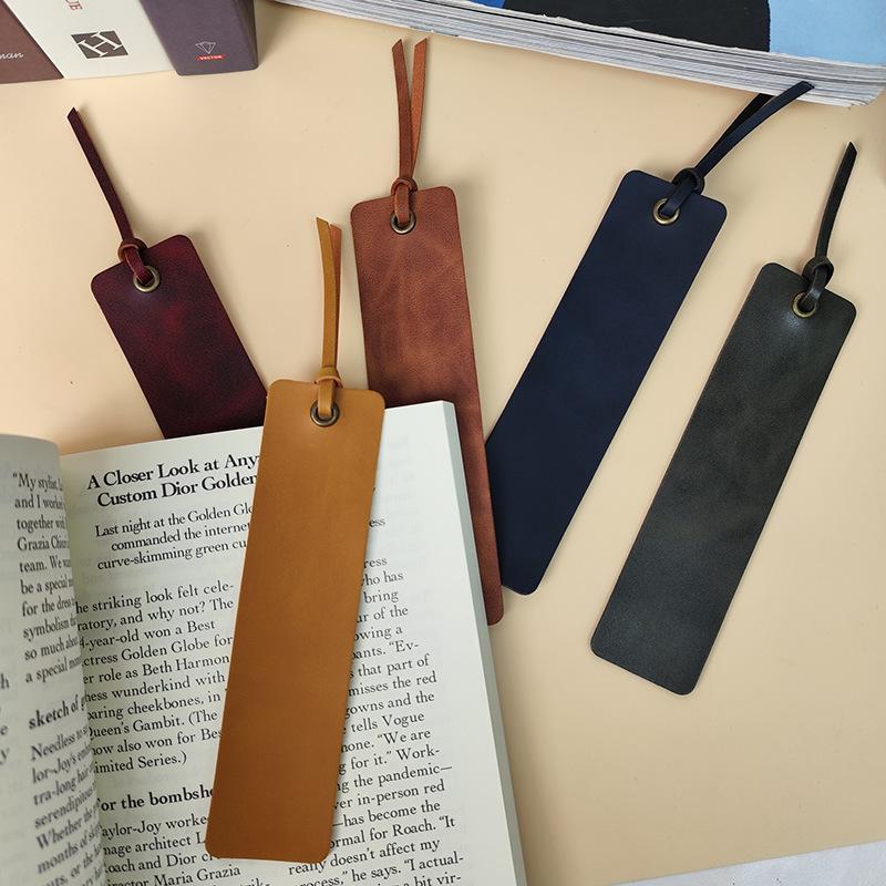 ブックマーク しおり 単品 無地 ブックマーカー レザー調 シンプル おしゃれ 栞 便利 読書 プレゼント 文具 事務用品 オフィス用品 キャット ブ | plusnao | 05