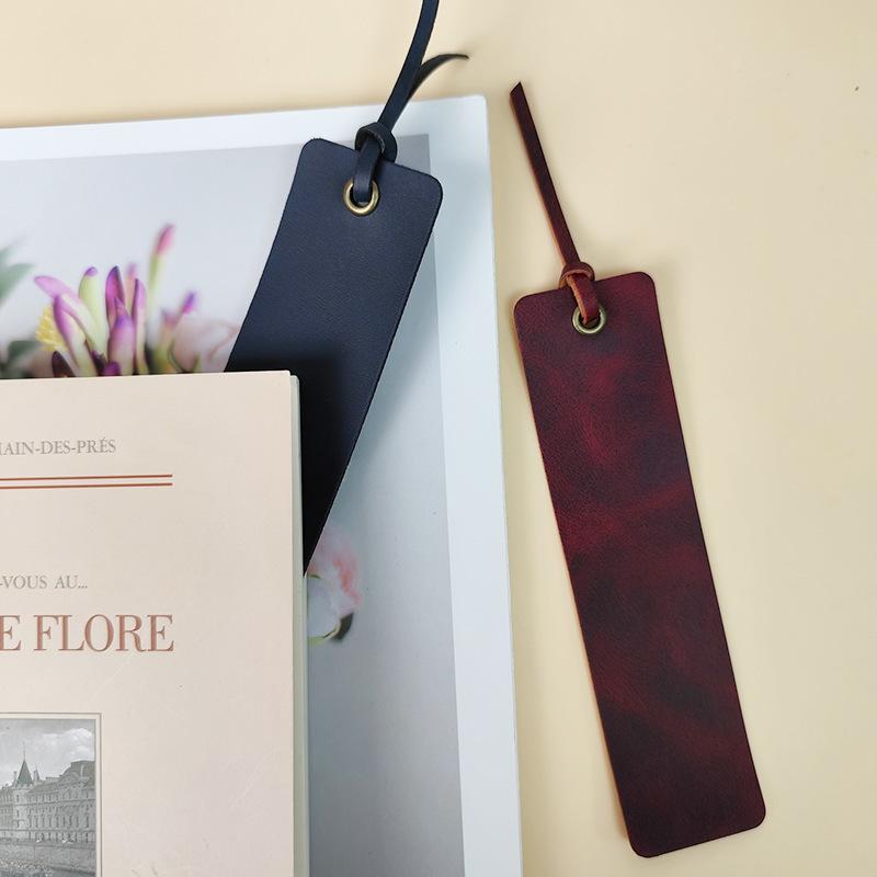 ブックマーク しおり 単品 無地 ブックマーカー レザー調 シンプル おしゃれ 栞 便利 読書 プレゼント 文具 事務用品 オフィス用品 キャット ブ | plusnao | 08