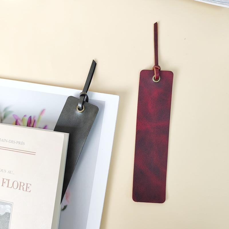 ブックマーク しおり 単品 無地 ブックマーカー レザー調 シンプル おしゃれ 栞 便利 読書 プレゼント 文具 事務用品 オフィス用品 キャット ブ | plusnao | 09