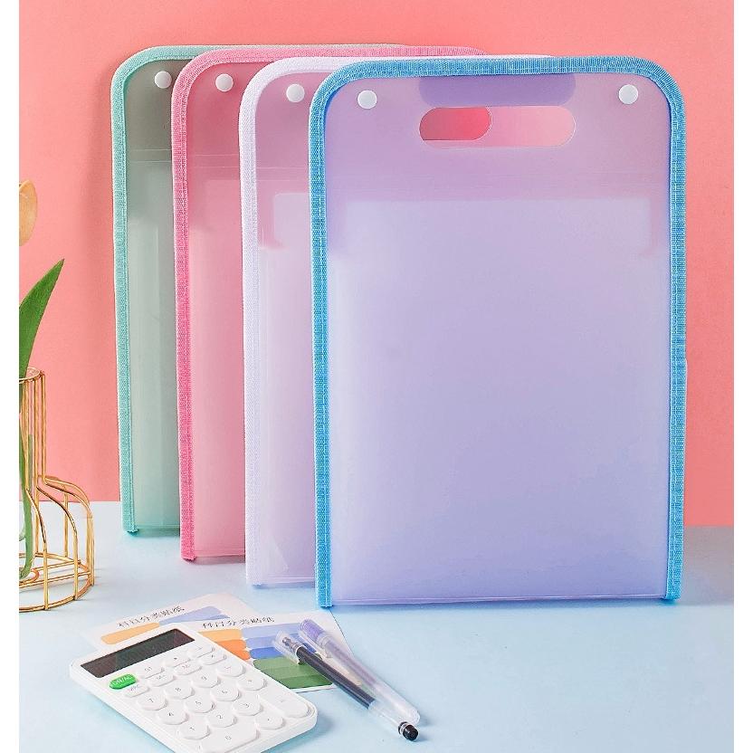 ファイルケース バッグ型 ドキュメントファイル A4 13ポケット 書類
