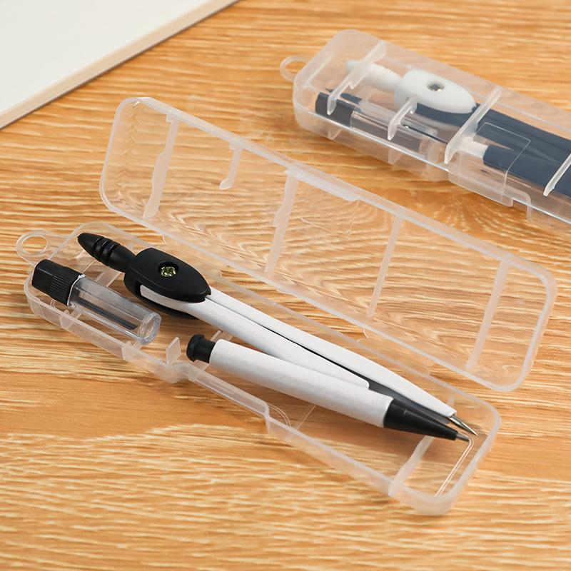 コンパス ケース付き 0.7mm芯 シャープペンシル 製図用 数学 文房具 芯
