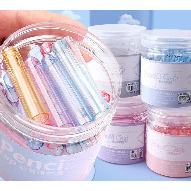 plusnao（プラスナオ） 鉛筆キャップ 35本セット 大量 えんぴつ