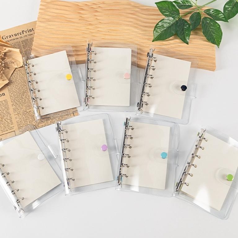 plusnao（プラスナオ） バインダー 6穴 A5 A6 A7 リングバインダー