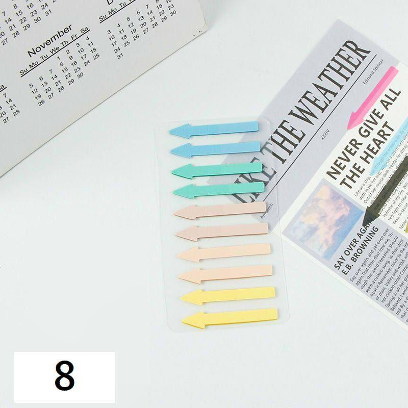 plusnao（プラスナオ） 付箋 フィルム ふせん 矢印 200枚 2シート