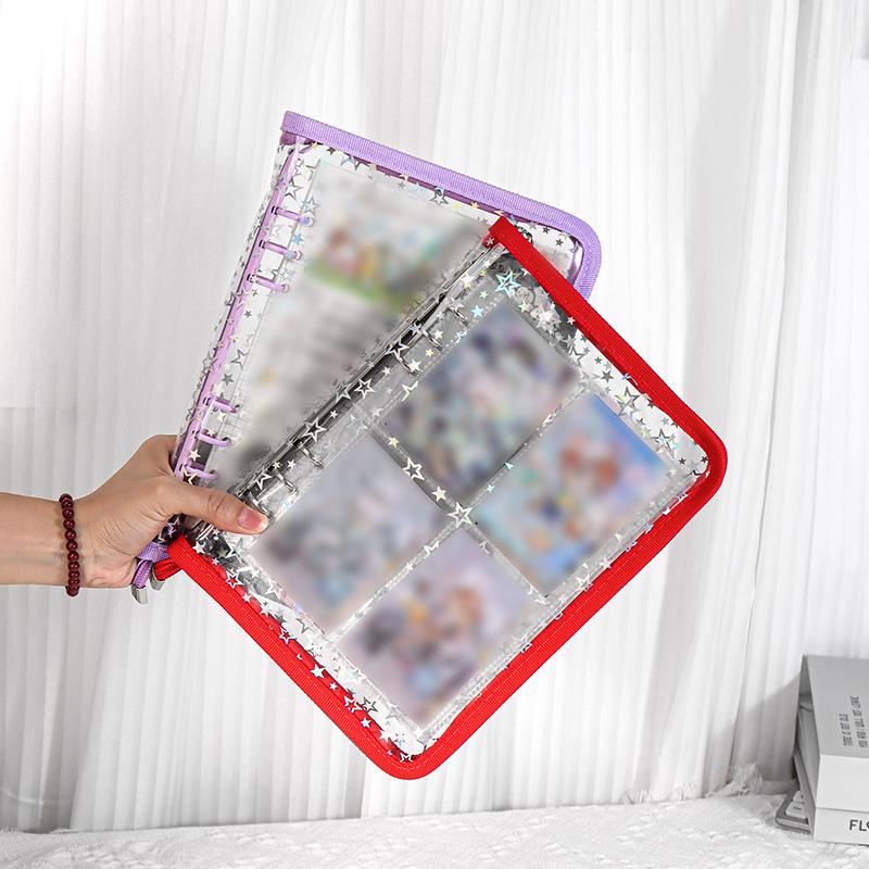 plusnao（プラスナオ） バインダー リフィル A5 6穴 ファスナー付き