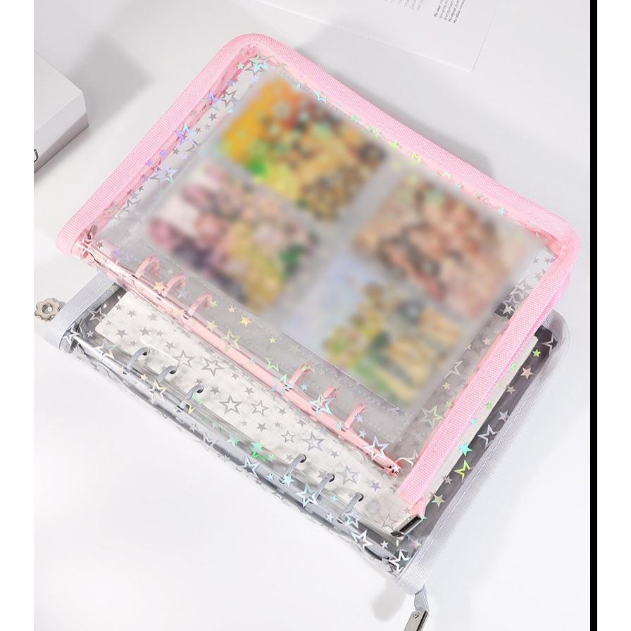 plusnao（プラスナオ） バインダー リフィル A5 6穴 ファスナー付き