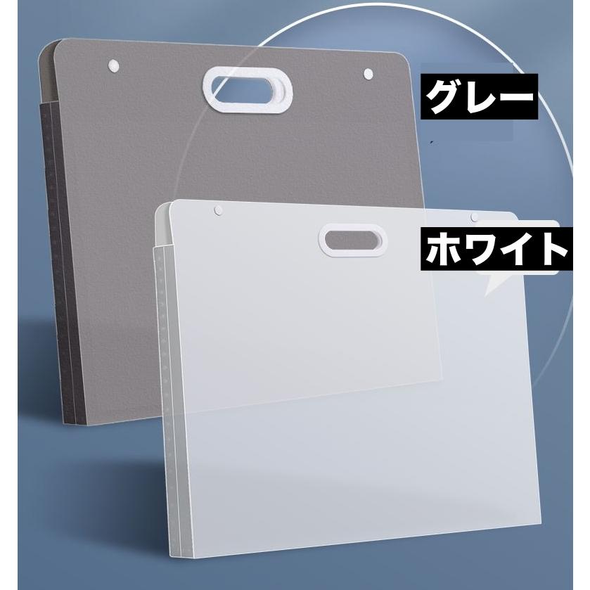 バッグ型ファイルケース 2個セット A3 A2 収納ケース アート ポスター