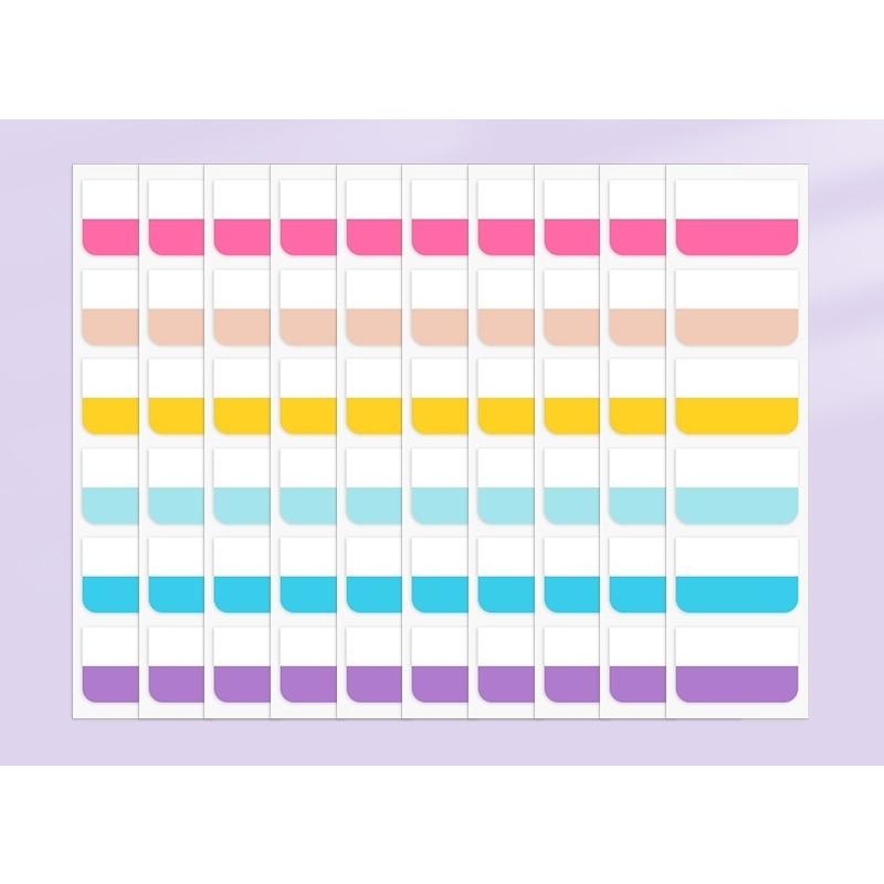 plusnao（プラスナオ） インデックスシール 2個セット 全20シート入り