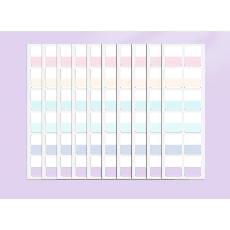 plusnao（プラスナオ） インデックスシール 2個セット 全20シート入り
