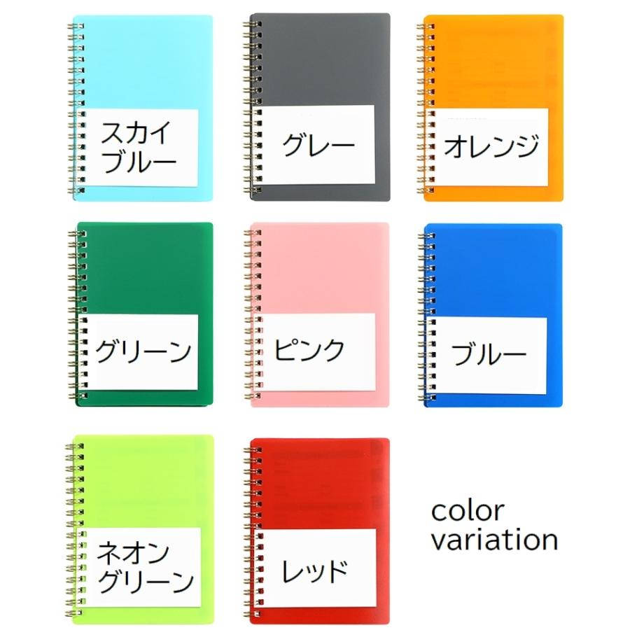 パスワードキーパーブック ノート A6サイズ リングノート インデックス