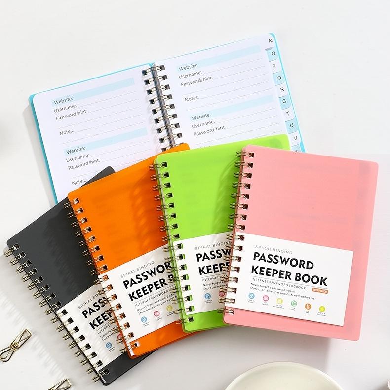 plusnao（プラスナオ） パスワードキーパーブック ノート A6サイズ