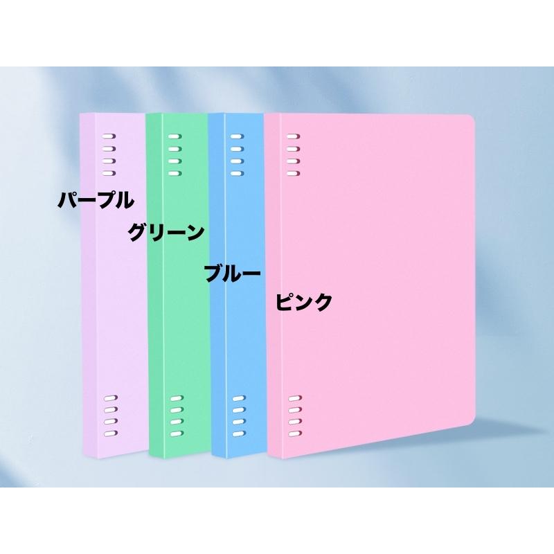 plusnao（プラスナオ） バインダー A5サイズ B5サイズ 8穴 リング
