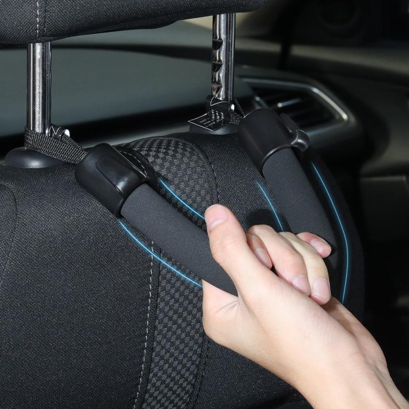 アシストグリップ 車用 後部座席 ヘッドレスト 後付け 単品 カー用品