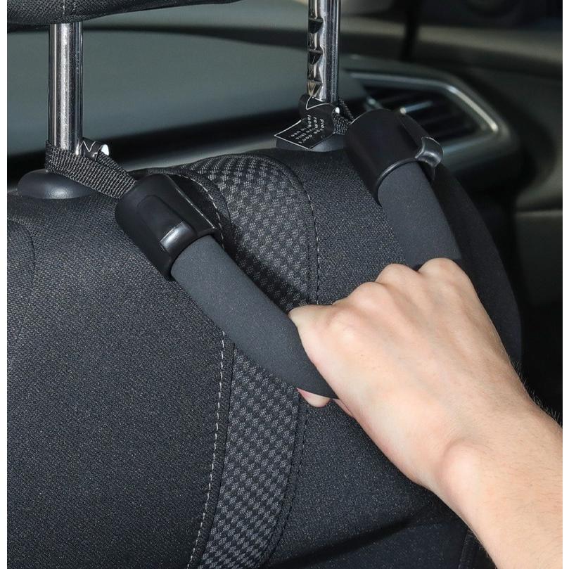 アシストグリップ 車用 後部座席 ヘッドレスト 後付け 単品 カー用品