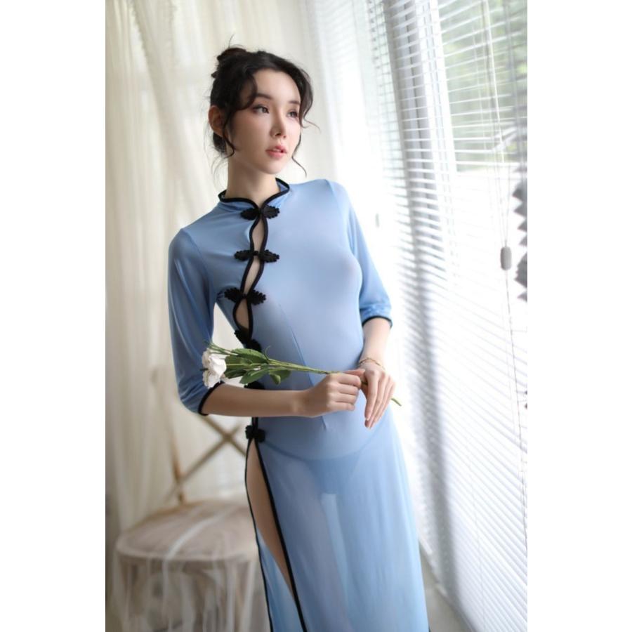 コスプレ チャイナドレス チャイナ セクシー ロングドレス ショーツ