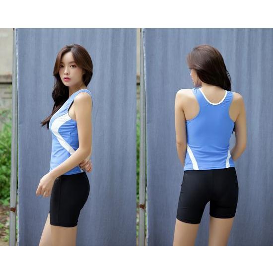 フィットネス水着 上下セット セパレートタイプ タンクトップ フィットネス水着 上下セット セパレートタイプ タンクトップ