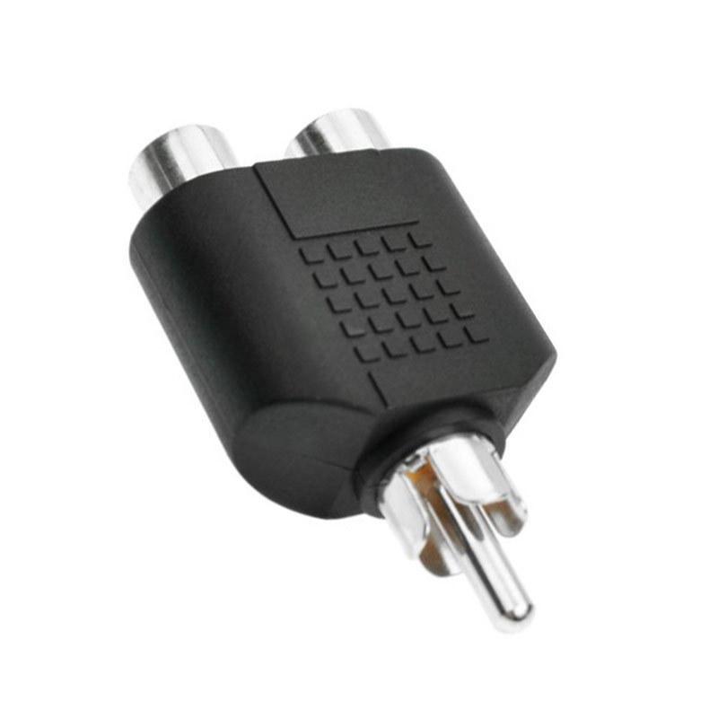 2分配アダプター 分配プラグ 2分配プラグ RCA 音響機器 音楽機器 マイク ヘッドホン スピーカー 家電製品 車載機器 | ブランド登録なし | 04