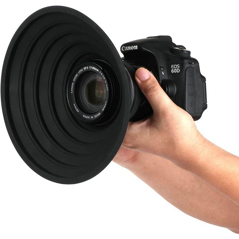 残りわずか！限定値下げ！スーパーズームレンズ！Canon一眼レフカメラ用！袋付き レンズフード カメラレンズ用アクセサリー レンズ用 一眼レフ 望遠