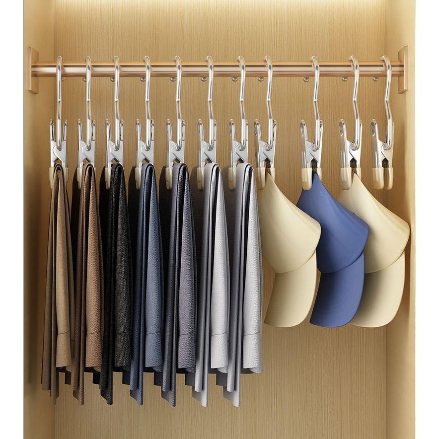 plusnao（プラスナオ） クリップフック 同色10個セット フック付き