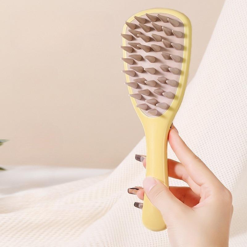 シャンプーブラシ 柄付き 洗髪ブラシ ヘアブラシ コーム 櫛 くし バス