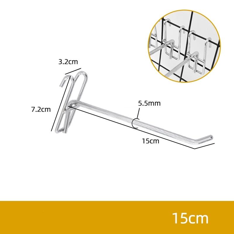 plusnao（プラスナオ） メッシュパネル用フック ネットフック ラック