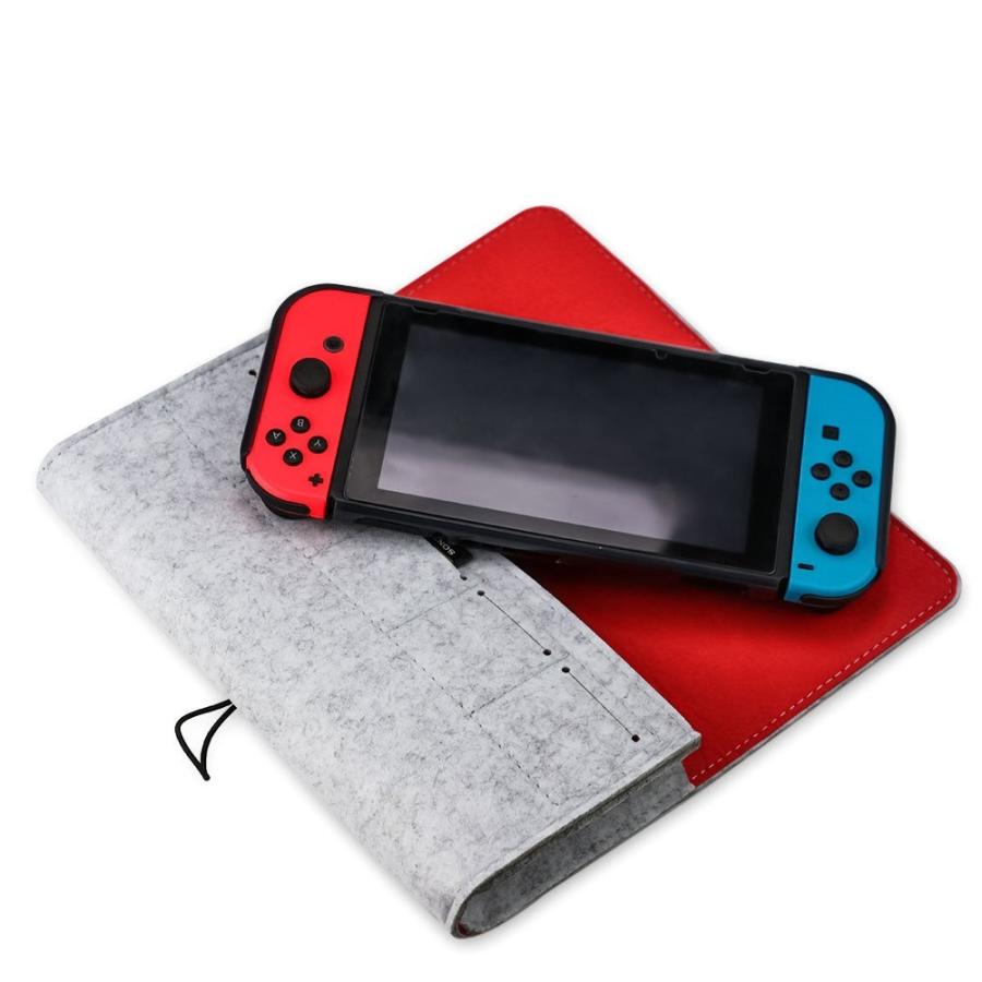 Nintendo Switch用ケース Switch Lite スイッチ 保護 フェルト 衝撃