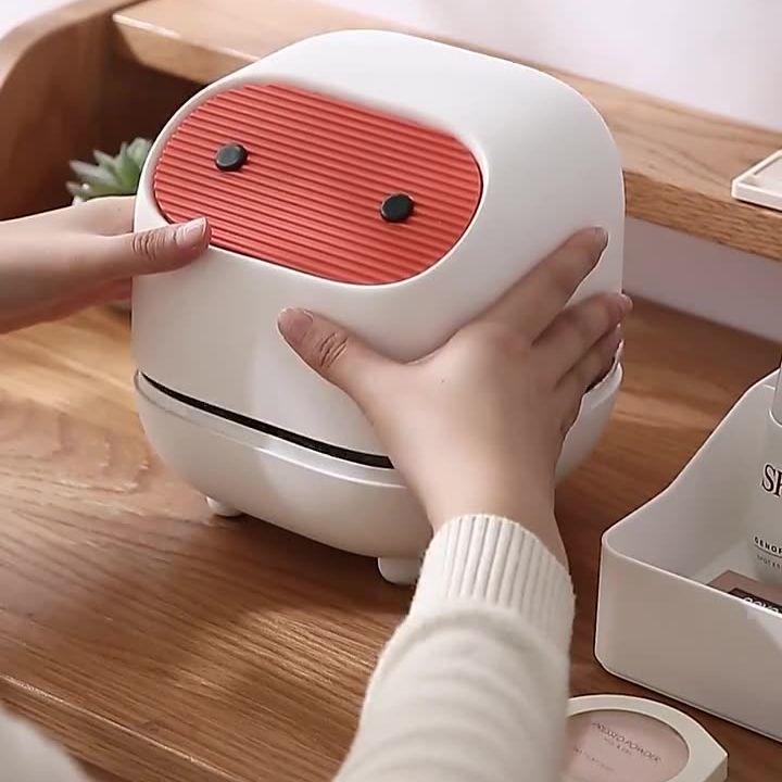 plusnao（プラスナオ） ゴミ箱 ダストボックス 卓上 蓋付き デスク