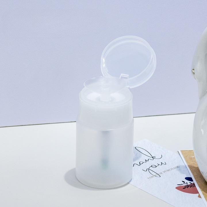 plusnao（プラスナオ） プッシュボトル 60ml ディスペンサー 詰め替え