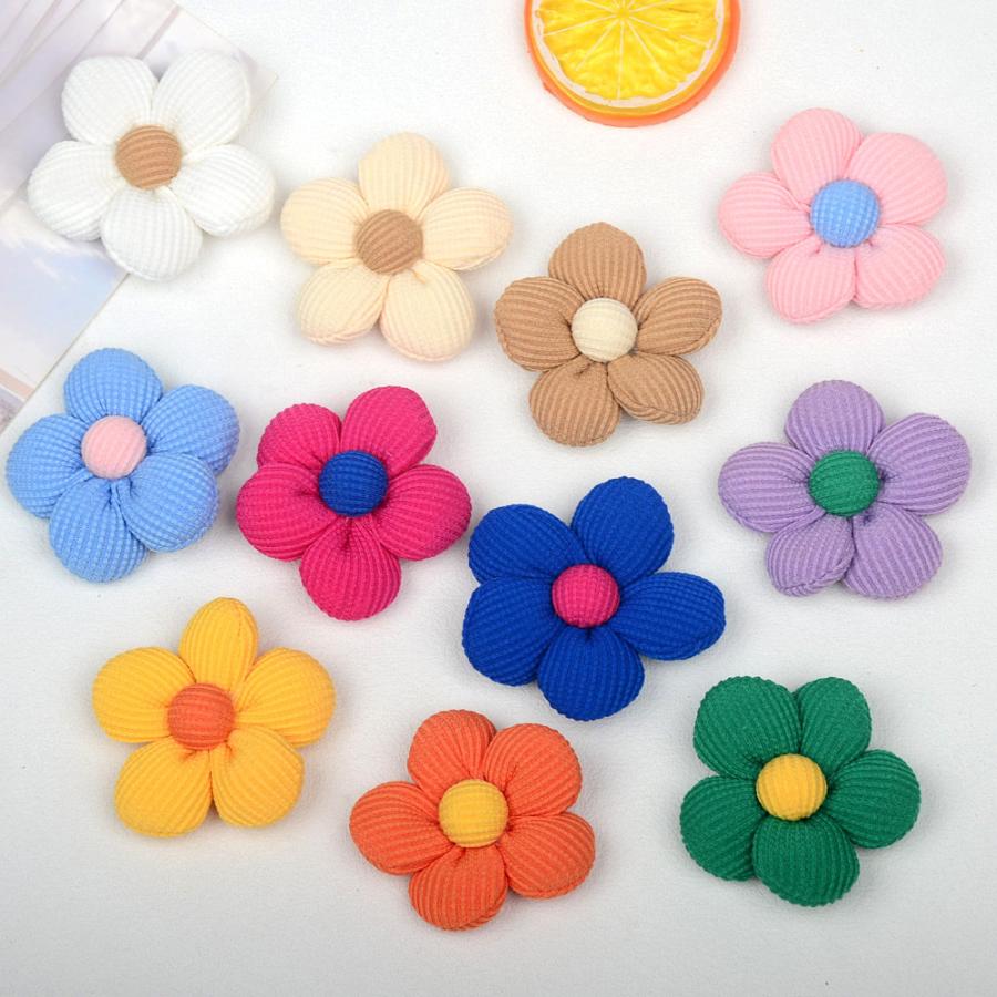 フラワーモチーフ 単品 1個 ハンドメイド用品 手芸用品 裁縫 パーツ