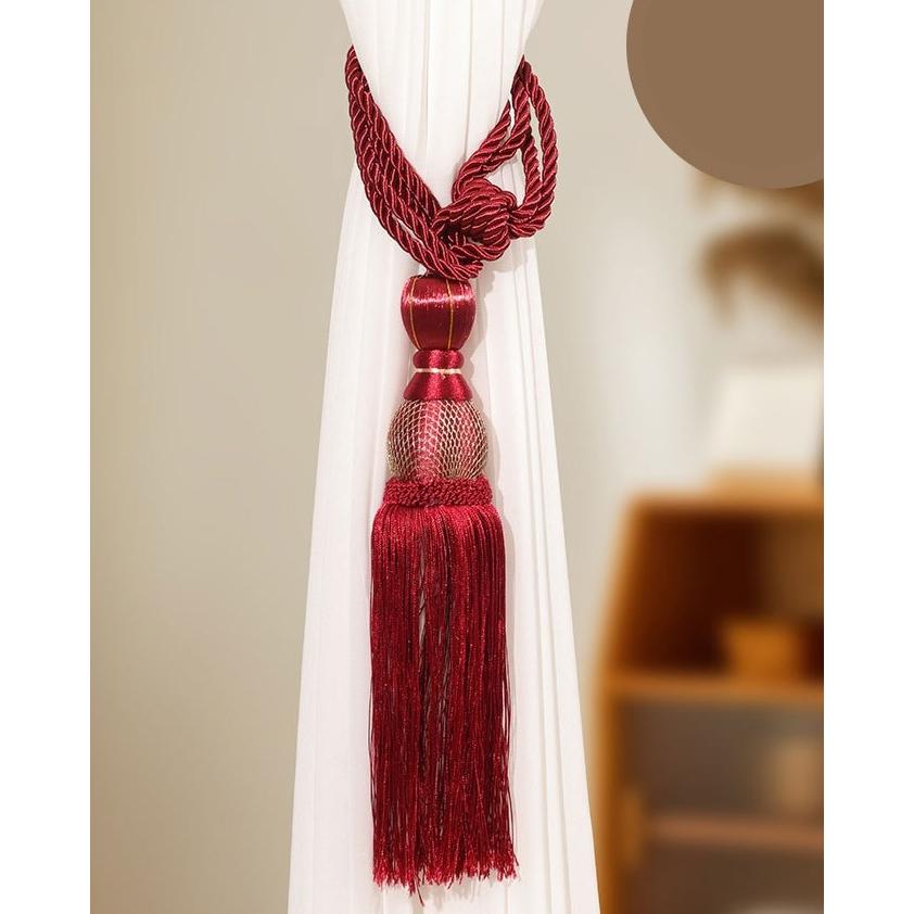 plusnao（プラスナオ） カーテンタッセル 2本セット カーテンホルダー