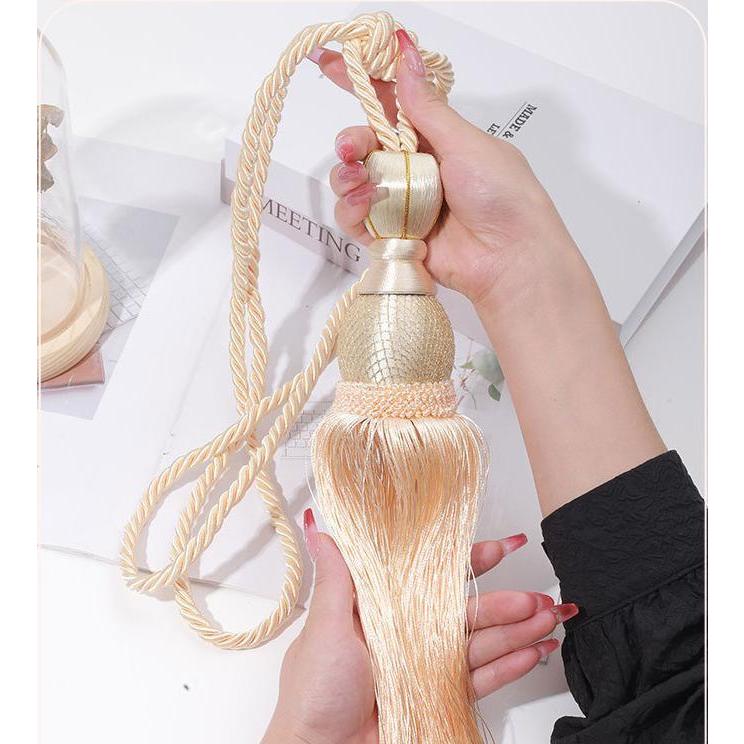 plusnao（プラスナオ） カーテンタッセル 2本セット カーテンホルダー