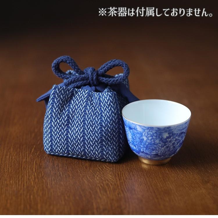 plusnao（プラスナオ） 茶器バッグ 巾着袋 茶器収納 茶道具 和風