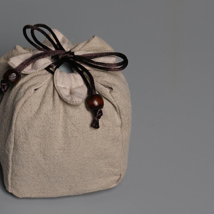 plusnao（プラスナオ） 茶器バッグ 巾着袋 茶器用 急須 茶碗 茶道具