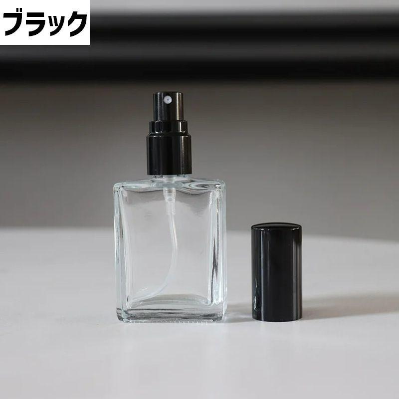 香水ボトル　スプレー　詰替え用　フレグランス　空のボトル　ブラック Amazon.co.jp: 空の香水 アトマイザー 詰め替え可能 ファインミスト