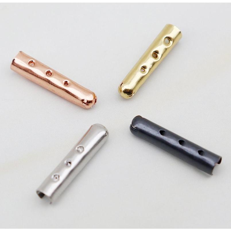 アグレット 4個セット 金属製 シューパーツ 靴紐アクセサリー シュー
