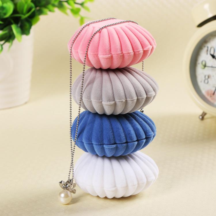 yvmin 貝殻型のアクセサリーケース 非売品 限定 アクセサリーケース ジュエリーケース ギフトボックス シェル型 貝殻