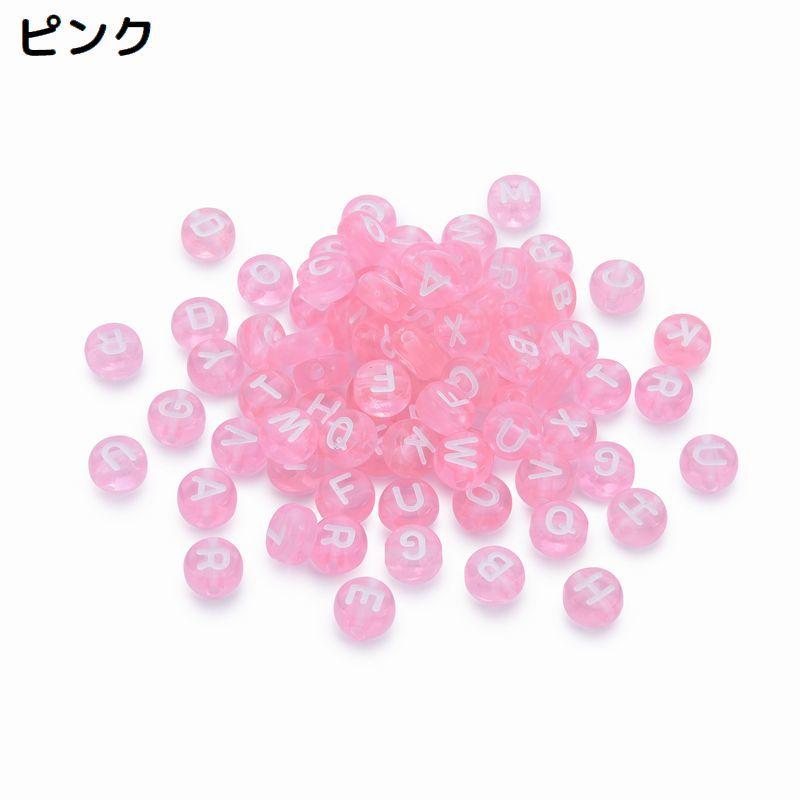 アクリルビーズ 100個入り ハンドメイド アクセサリーパーツ 材料 