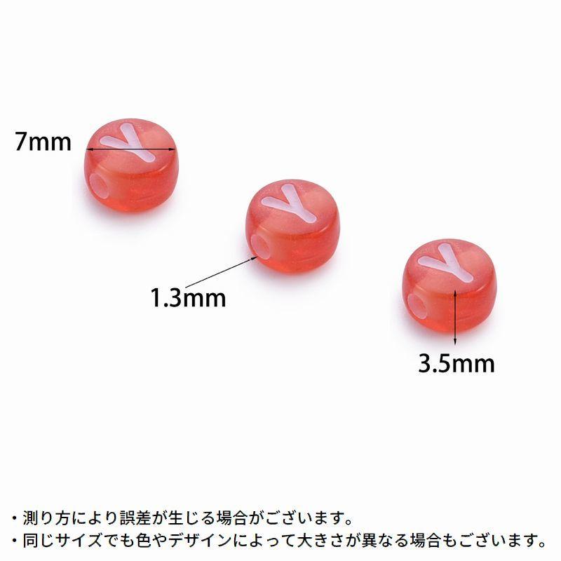 アクリルビーズ 100個入り ハンドメイド アクセサリーパーツ 材料