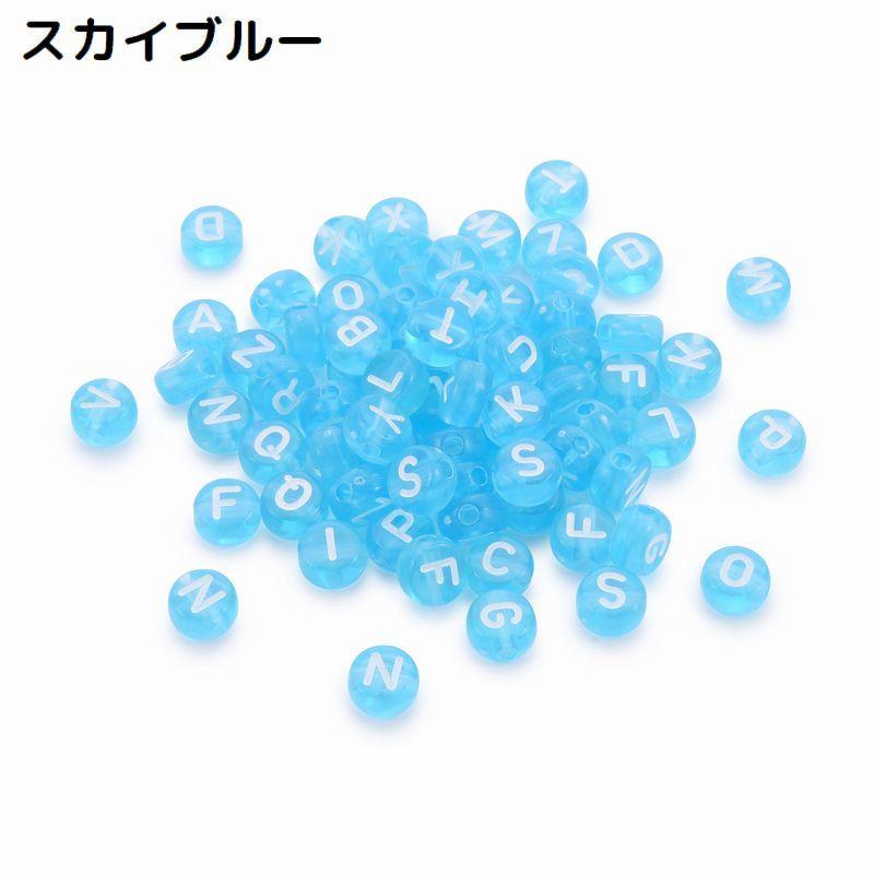 アクリルビーズ 100個入り ハンドメイド アクセサリーパーツ 材料 