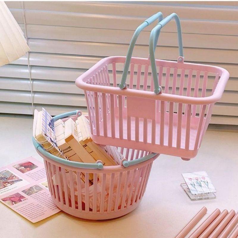 plusnao（プラスナオ） 収納バスケット 単品 小物入れ カゴ 小さめ