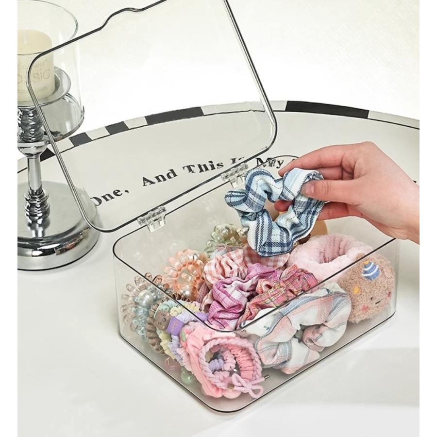 plusnao（プラスナオ） ヘアアクセサリー収納ケース クリアケース