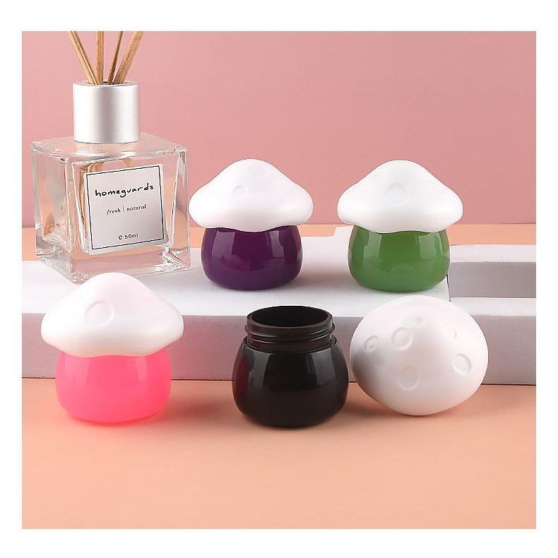 詰め替え容器 クリームケース 小物入れ 容量10g キノコ型 化粧品用