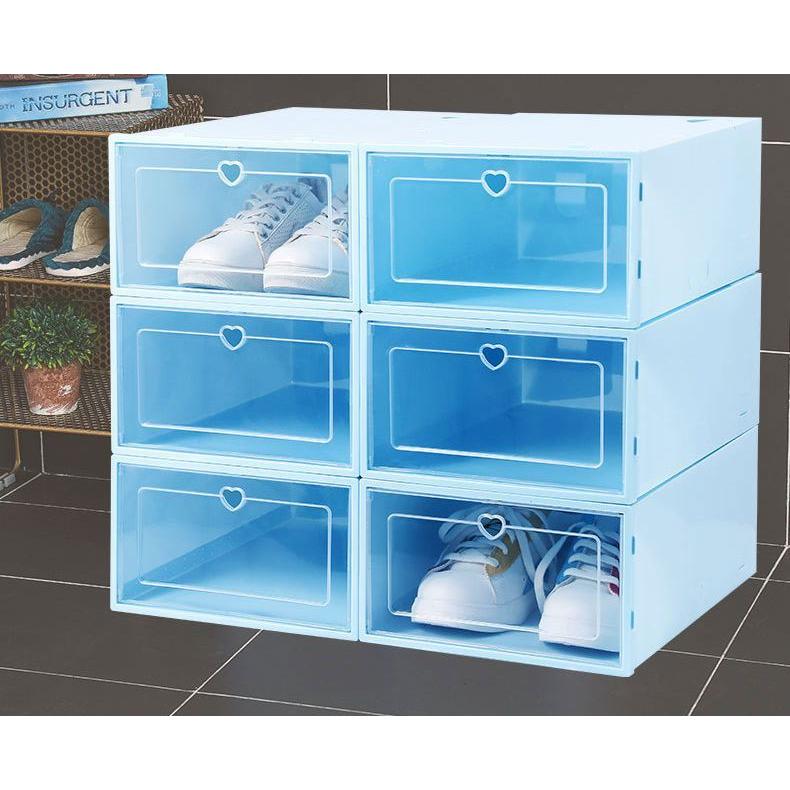 シューズボックス 単品 シューズケース 靴入れ 靴箱 くつ収納 クリア