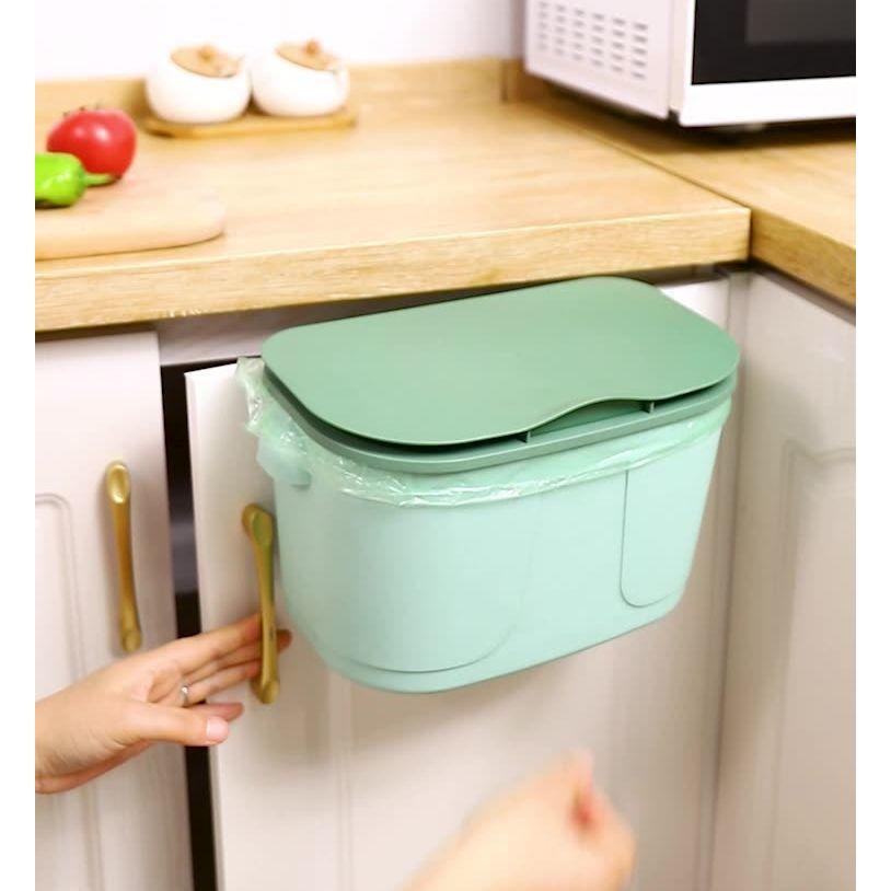 ゴミ箱 吊り下げ式 ダストボックス 蓋付き ごみ箱 ハンギング 扉 壁面