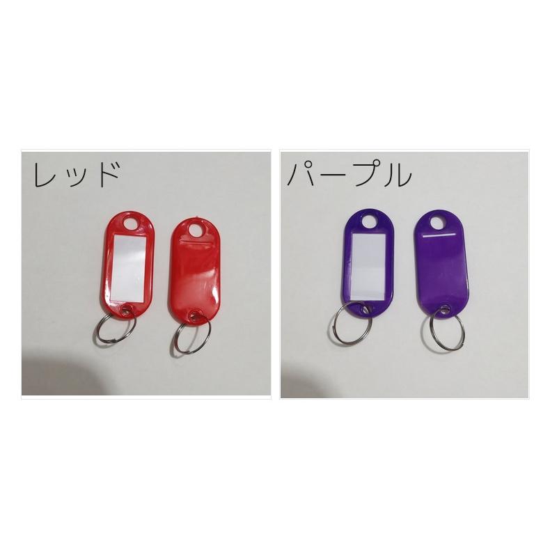 plusnao（プラスナオ） ネームタグ 10個セット キーラベル 荷物タグ