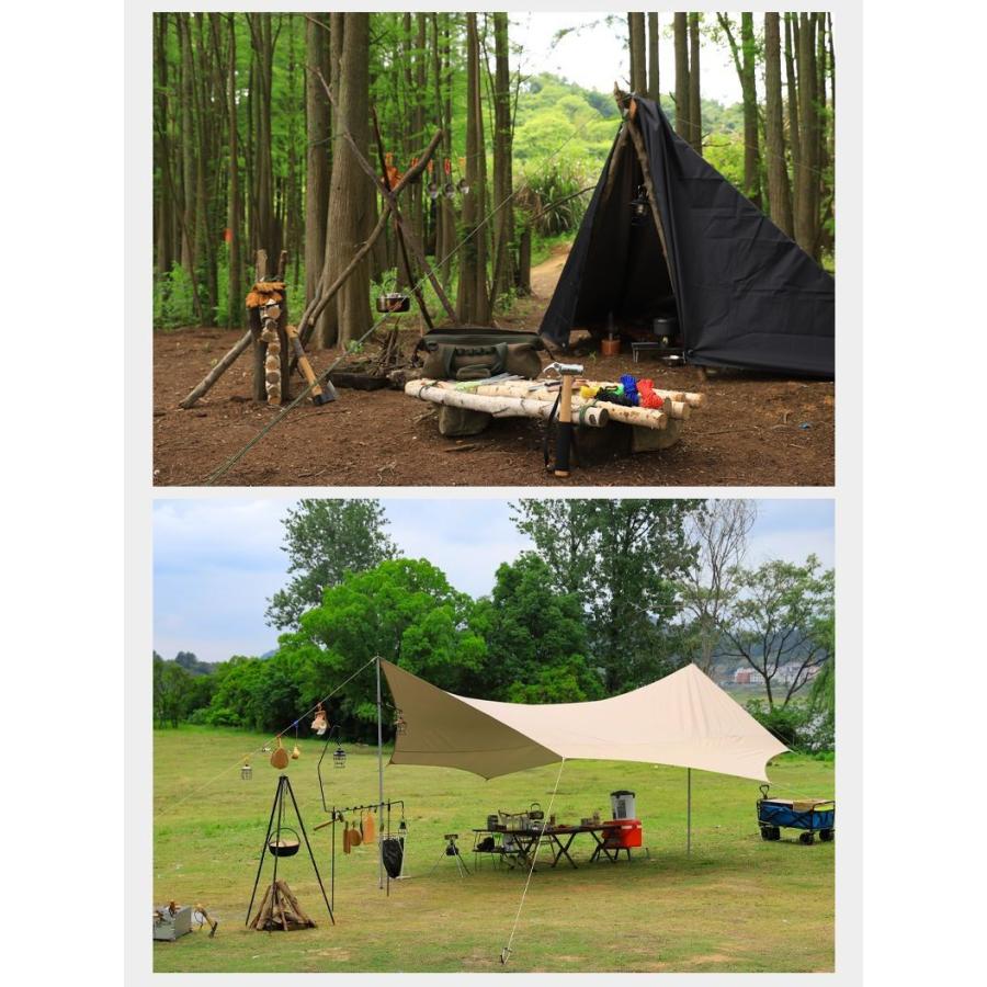 plusnao（プラスナオ） ガイロープ テントロープ 4mm 長さ4m タープ